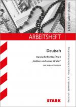 Cover-Bild STARK Arbeitsheft - Deutsch - BaWü - Ganzschrift 2022/23 - Pressler: Nathan und seine Kinder