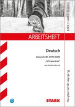 Cover-Bild STARK Arbeitsheft Hauptschulbildungsgang - Deutsch - BaWü - Ganzschrift 2019/2020 - Susan Kreller: Schneeriese
