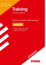 Cover-Bild STARK Lösungen zu Training Abschlussprüfung Realschule 2024 - Deutsch - BaWü