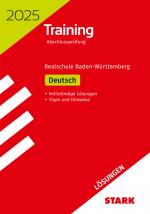 Cover-Bild STARK Lösungen zu Training Abschlussprüfung Realschule 2025 - Deutsch - BaWü