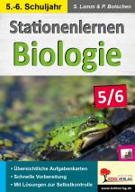 Cover-Bild Stationenlernen Biologie 5/6