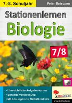 Cover-Bild Stationenlernen Biologie 7/8