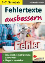 Cover-Bild Stationenlernen Fehlertexte ausbessern / Klasse 5-7