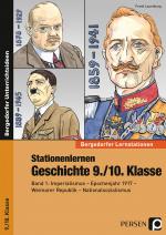 Cover-Bild Stationenlernen Geschichte 9./10. Klasse - Band 1