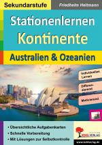 Cover-Bild Stationenlernen Kontinente / Australien & Ozeanien