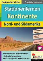 Cover-Bild Stationenlernen Kontinente / Nord- und Südamerika