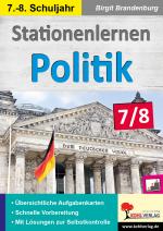 Cover-Bild Stationenlernen Politik / Klasse 7-8