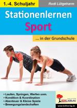 Cover-Bild Stationenlernen Sport ... in der Grundschule