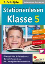 Cover-Bild Stationenlesen Klasse 5