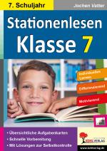 Cover-Bild Stationenlesen Klasse 7