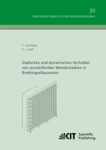 Cover-Bild Statisches und dynamisches Verhalten von aussteifenden Wandscheiben in Brettstapelbauweise