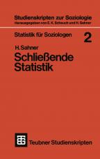 Cover-Bild Statistik für Soziologen 2