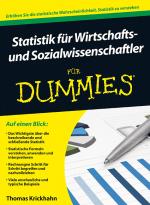 Cover-Bild Statistik für Wirtschafts- und Sozialwissenschaftler für Dummies