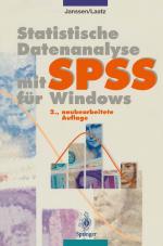 Cover-Bild Statistische Datenanalyse mit SPSS für Windows