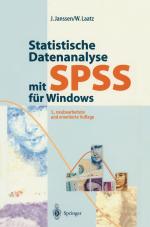 Cover-Bild Statistische Datenanalyse mit SPSS für Windows