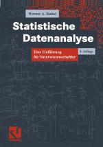 Cover-Bild Statistische Datenanalyse