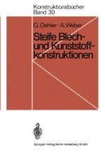 Cover-Bild Steife Blech- und Kunststoffkonstruktionen