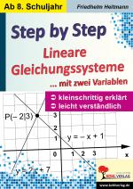 Cover-Bild Step by Step / Lineare Gleichungssysteme mit zwei Variablen