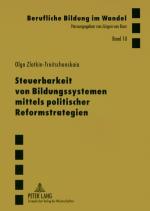 Cover-Bild Steuerbarkeit von Bildungssystemen mittels politischer Reformstrategien