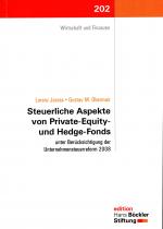 Cover-Bild Steuerliche Aspekte von Private-Equity- und Hedge-Fonds