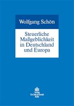 Cover-Bild Steuerliche Maßgeblichkeit in Deutschland und Europa