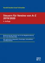 Cover-Bild Steuern für Vereine von A-Z 2018/2019