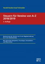 Cover-Bild Steuern für Vereine von A-Z 2018/2019