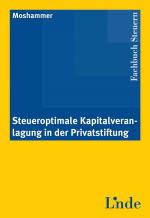 Cover-Bild Steueroptimale Kapitalveranlagung in der Privatstiftung