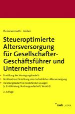Cover-Bild Steueroptimierte Altersversorgung für Gesellschafter-Geschäftsführer und Unternehmer