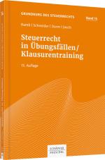 Cover-Bild Steuerrecht in Übungsfällen/Klausurentraining