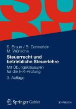 Cover-Bild Steuerrecht und betriebliche Steuerlehre