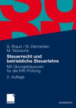 Cover-Bild Steuerrecht und betriebliche Steuerlehre