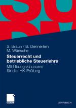 Cover-Bild Steuerrecht und betriebliche Steuerlehre