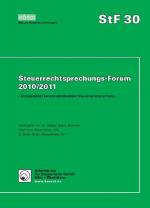 Cover-Bild Steuerrechtsprechungs-Forum 2010/2011