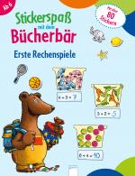 Cover-Bild Stickerspaß mit dem Bücherbär. Erste Rechenspiele