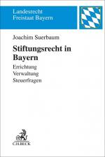 Cover-Bild Stiftungsrecht in Bayern