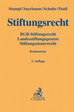 Cover-Bild Stiftungsrecht