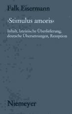 Cover-Bild 'Stimulus amoris'