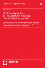 Cover-Bild Strafbare Korruption bei Kooperationen mit den Gesundheitshandwerken