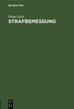 Cover-Bild Strafbemessung