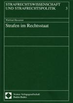 Cover-Bild Strafen im Rechtsstaat