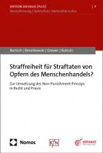 Cover-Bild Straffreiheit für Straftaten von Opfern des Menschenhandels?