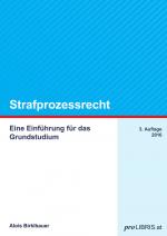 Cover-Bild Strafprozessrecht