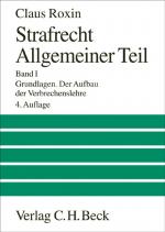 Cover-Bild Strafrecht Allgemeiner Teil Bd. 1: Grundlagen. Der Aufbau der Verbrechenslehre