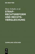 Cover-Bild Strafrechtsreform und Rechtsvergleichung