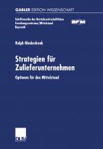 Cover-Bild Strategien für Zulieferunternehmen