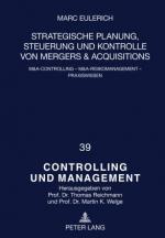 Cover-Bild Strategische Planung, Steuerung und Kontrolle von Mergers & Acquisitions