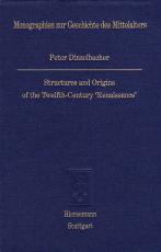 Cover-Bild Structures and Origins of the Twelfth-Century 'Renaissance'