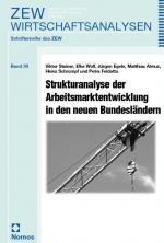 Cover-Bild Strukturanalyse der Arbeitsmarktentwicklung in den neuen Bundesländern