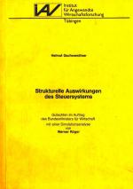 Cover-Bild Strukturelle Auswirkungen des Steuersystems